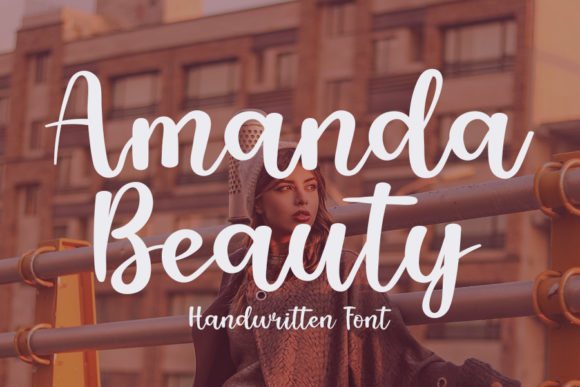 Amanda Beauty: A Modern Script Font for Marketers