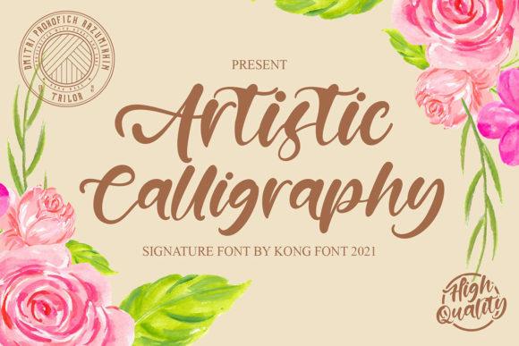 Artistic Calligraphy Font for Business