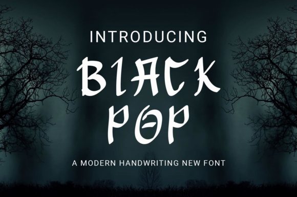 Black Pop: A Quirky Font for Creative Campaigns