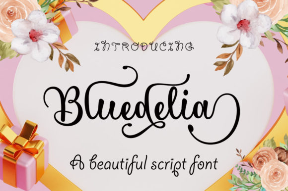 Bluedelia Sript: A Luxurious Script Font