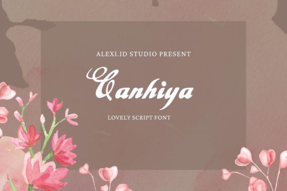 Canhiya: A Stylish Script Font