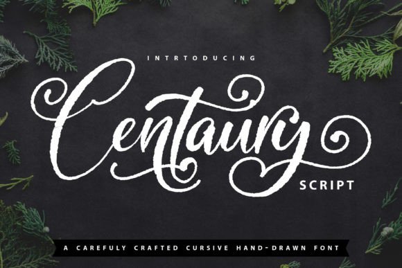 Centaury: A Romantic Typeface for Elegant Design
