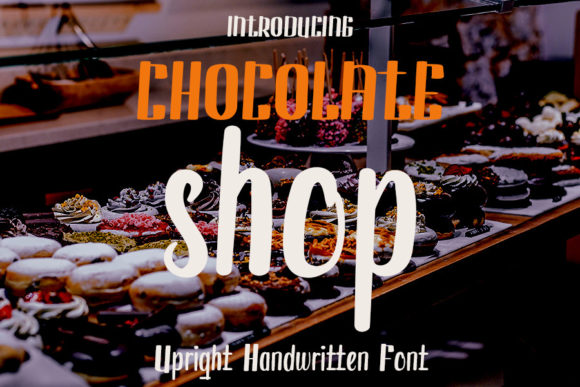 Chocolate Shop Font: Modern Script for Digital Marketing