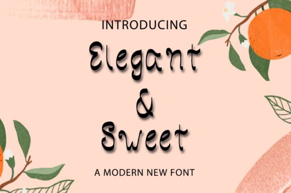 Elegant Sweet: A Font for Impactful Campaigns