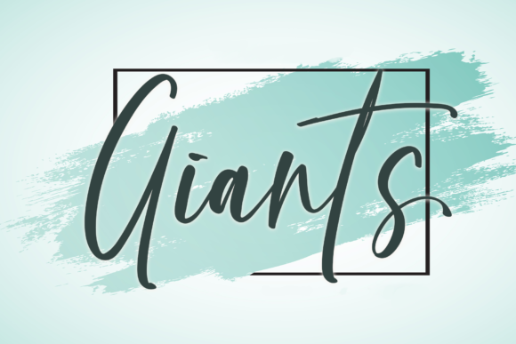 Giants: A Magical Script Font