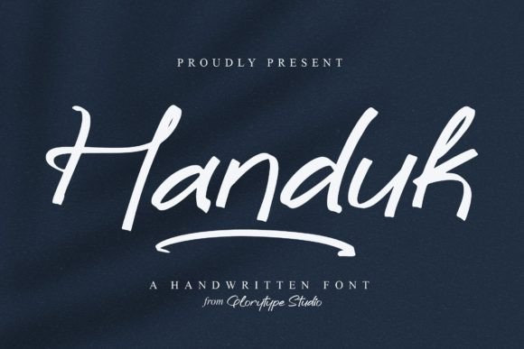 Handuk: A Magical Handwritten Font