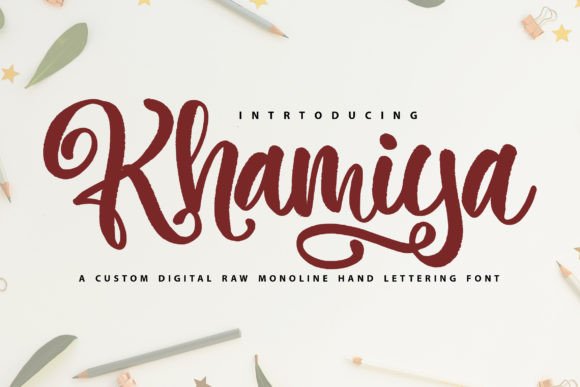 Khamiya: A Beautiful Font for Business