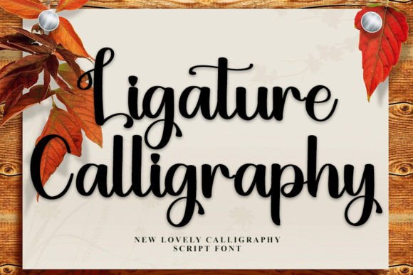 Ligature of Calligraphy Font Review