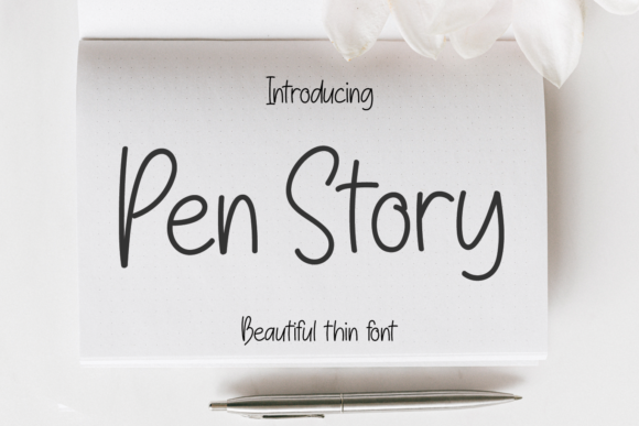 Pen Story: A Font for Business Magic