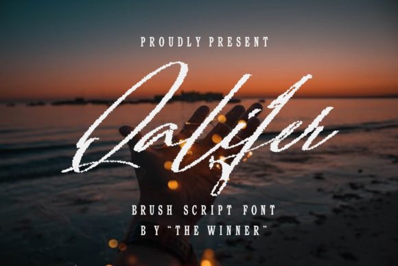 Qalifer: A Elegant Script Font