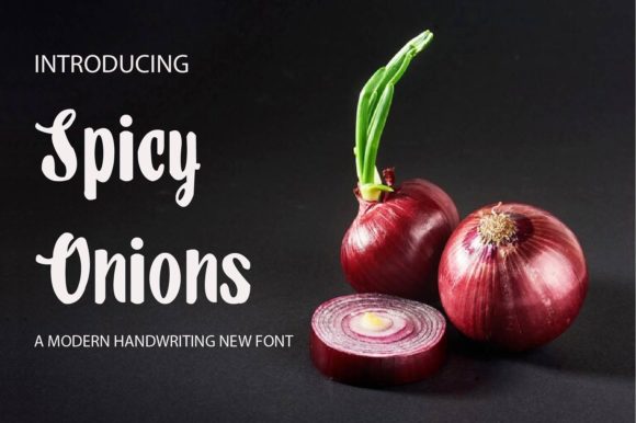 Spicy Onions: A Font That Elevates Your Brand
