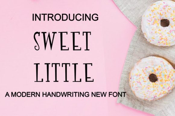 Sweet Little Font: A Cute Display Type