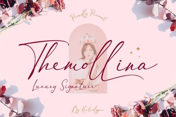 Themollina Font for Web Design