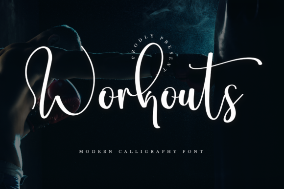 Workouts: A Font for Creative Campaigns